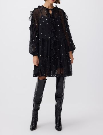 Rochie scurta Reserved, negru