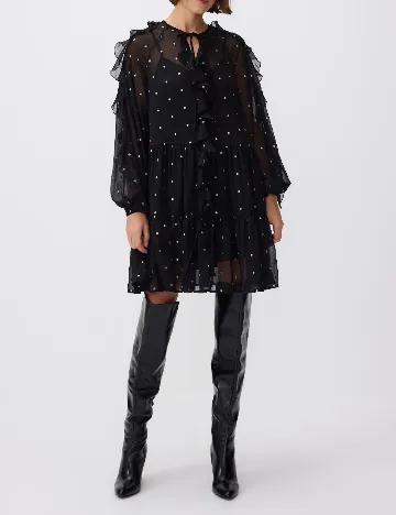Rochie scurta Reserved, negru