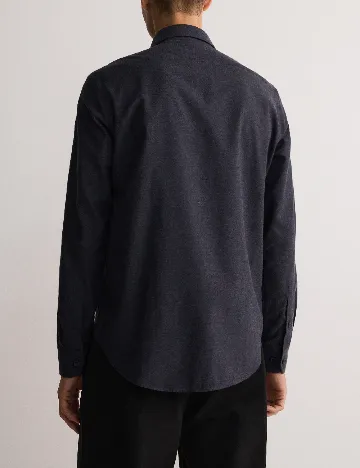 Camasa Reserved, bleumarin Albastru