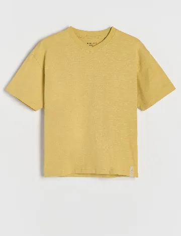 Tricou Reserved, galben