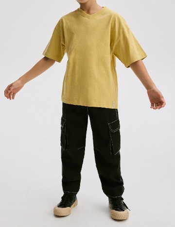 Tricou Reserved, galben