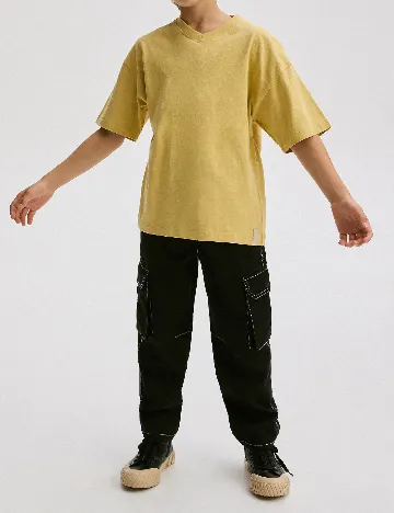 Tricou Reserved, galben