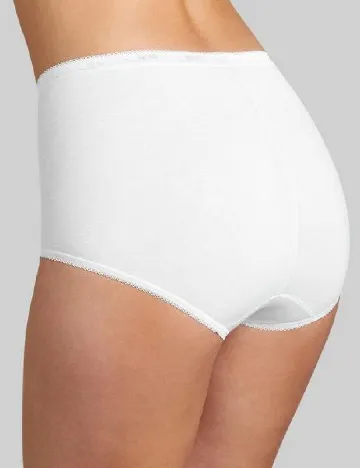 Set chiloti 2 perechi Sloggi by Triumph, alb