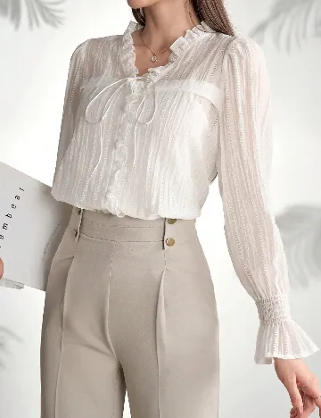 Bluza SHEIN, alb