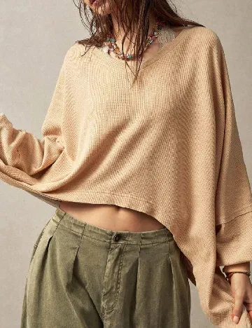 Bluza SHEIN, maro deschis