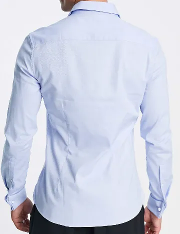 Camasa Asos Plus Size Men, albastru