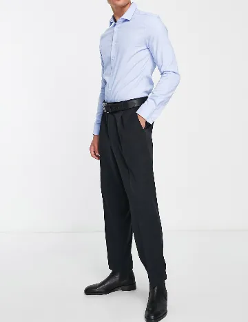 Camasa Asos Plus Size Men, albastru