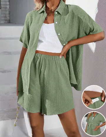Compleu SHEIN Maternity, verde Verde