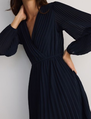 Rochie lunga Reserved, bleumarin inchis