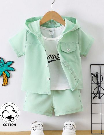 Compleu Shein Kids, verde