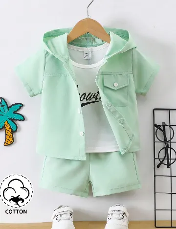 Compleu Shein Kids, verde