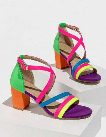 Sandale SHEIN, mix culori