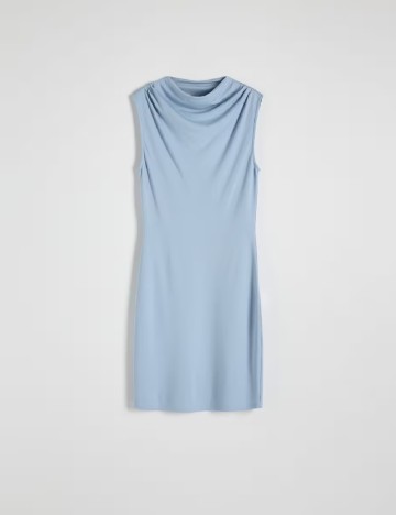 Rochie scurta Reserved, albastru