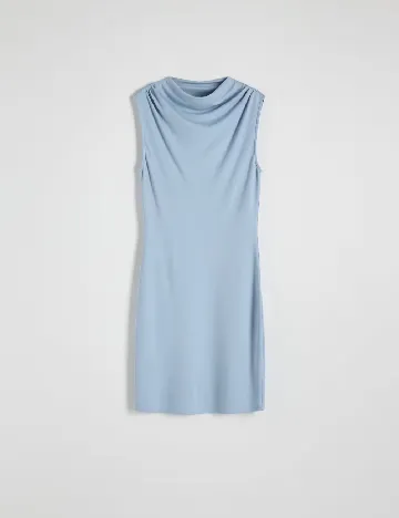 Rochie scurta Reserved, albastru