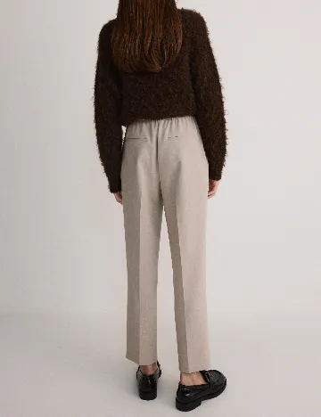Pantaloni Reserved, bej Crem