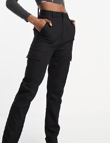 Pantaloni Heartbreak, negru