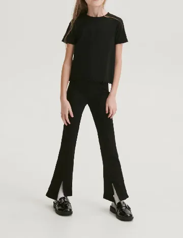 Pantaloni Reserved, negru