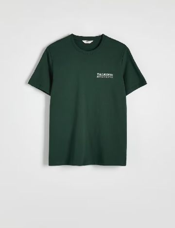 Tricou Reserved, verde
