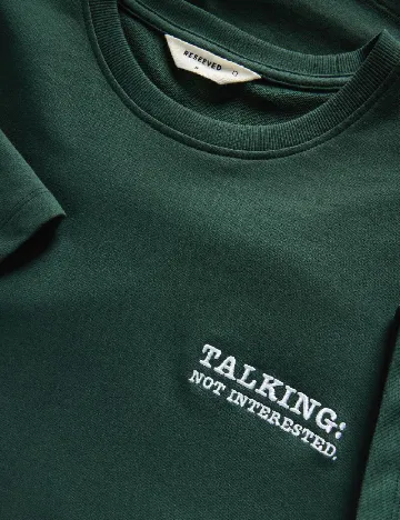 Tricou Reserved, verde