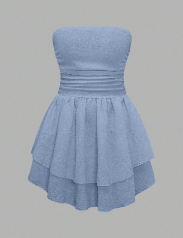 Rochie scurta SHEIN, albastru