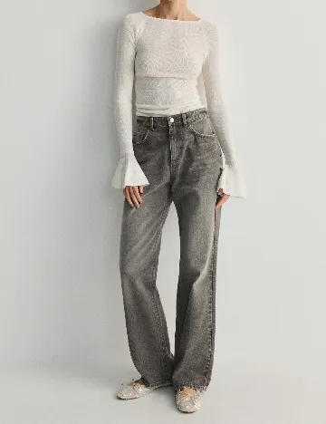 Bluza Reserved, alb