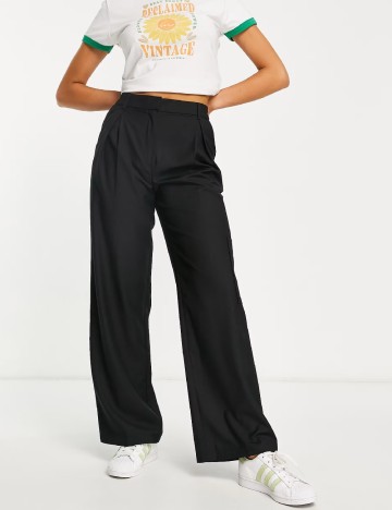 Pantaloni COLLUSION, negru