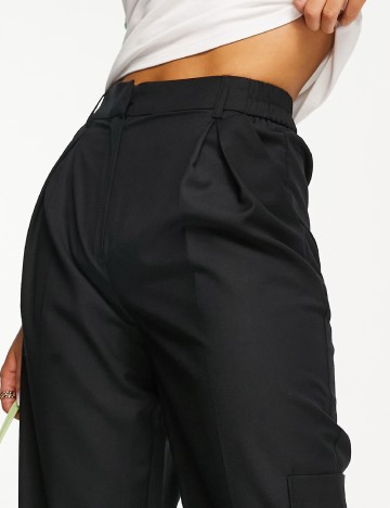 Pantaloni COLLUSION, negru