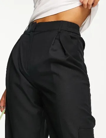 Pantaloni COLLUSION, negru