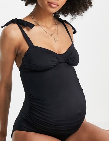 Costum de baie Asos Maternity, negru