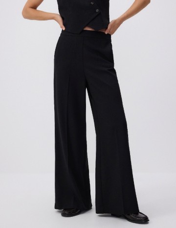 Pantaloni Reserved, negru