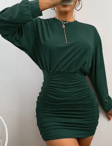 Rochie scurta SHEIN, verde Verde