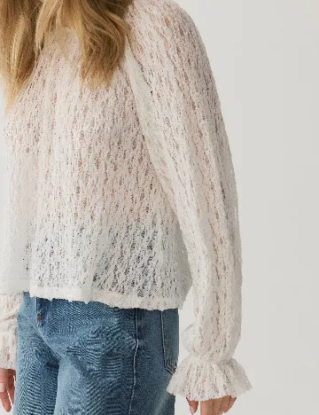 Bluza Reserved, alb