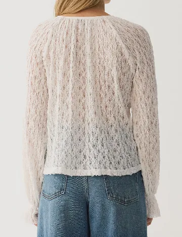 Bluza Reserved, alb