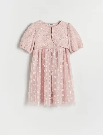 Rochie Reserved, roz Roz