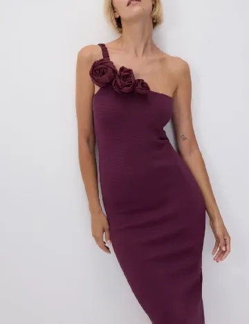 Rochie medie Reserved, pruna