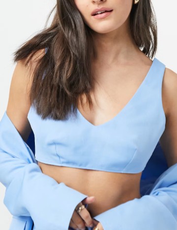 Top ASOS, albastru