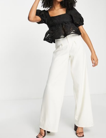Top ASOS, negru