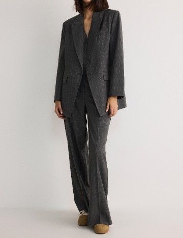 Sacou Oversize Reserved, gri
