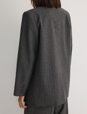 Sacou Oversize Reserved, gri