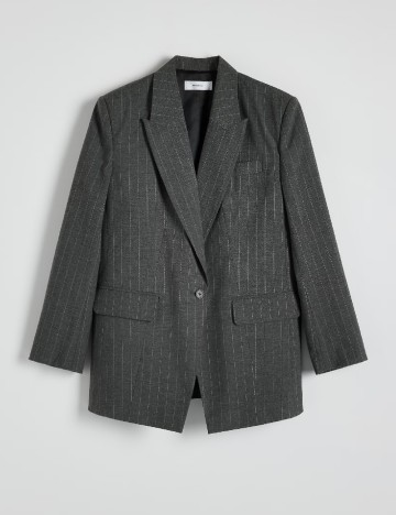 Sacou Oversize Reserved, gri