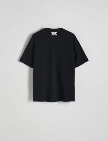 Tricou Oversize Reserved, negru