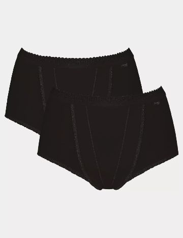 Set chiloti 2 perechi Sloggi by Triumph, negru