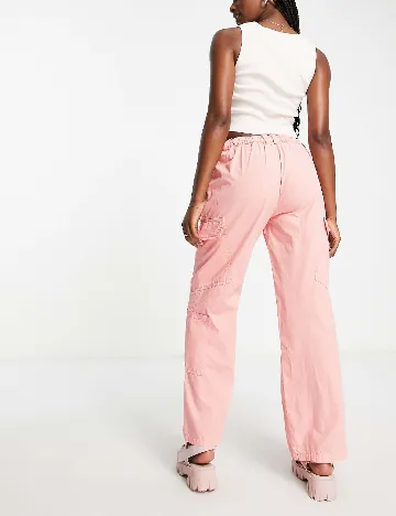 Pantaloni ASOS, roz