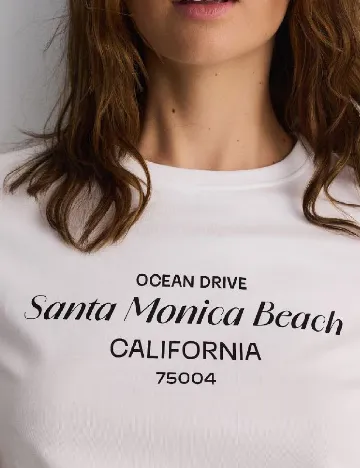 Tricou Reserved, alb