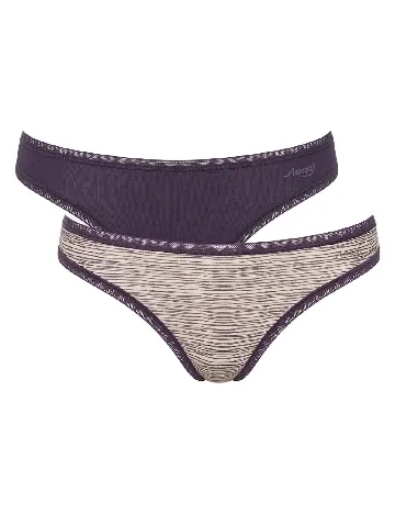 Set chiloti 2 perechi Sloggi by Triumph, mix culori