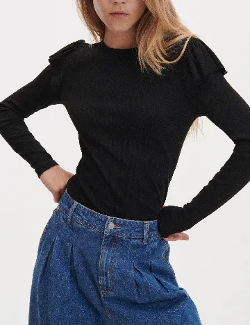 Bluza Reserved, negru
