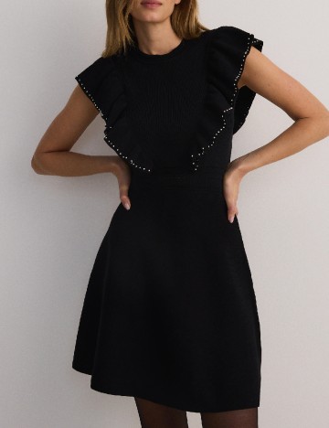Rochie scurta Reserved, negru