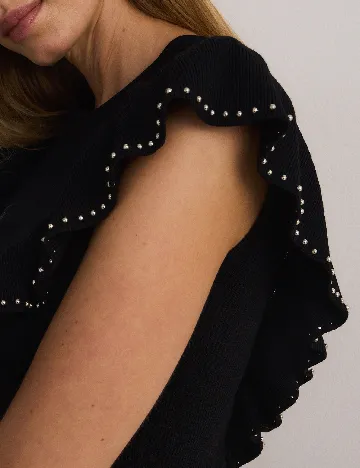Rochie scurta Reserved, negru