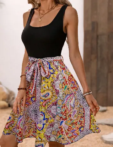 Rochie scurta SHEIN, mix culori