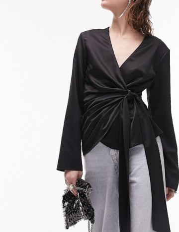 Bluza Top Shop, negru